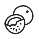 Madras med et lag af kokosnød