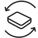 Det anbefales at vende hver 2-3 måned